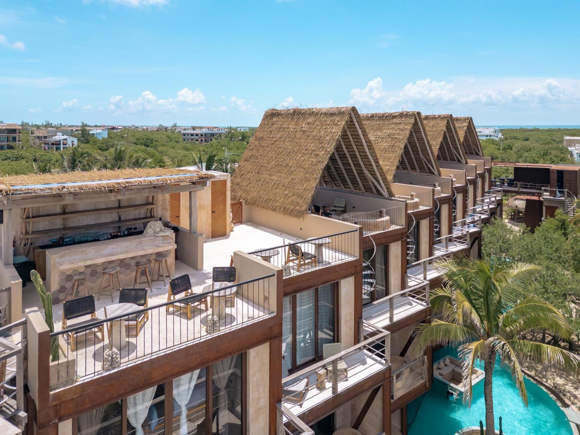 Awa Holbox Hotel Boutique - Beach Front Exterior photo